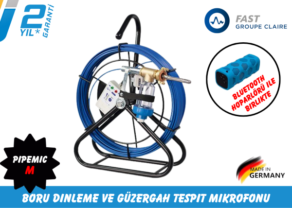 PIPEMIC-M Boru Dinleme ve Güzergâh Tespit Mikrofonu