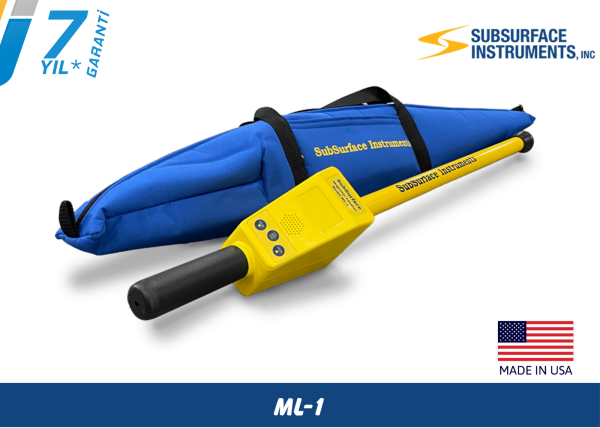 Subsurface ML-1 Vana, Menhol, Buşakle ve Rögar Kapağı Tespit Dedektörü (Manyetik Locator)