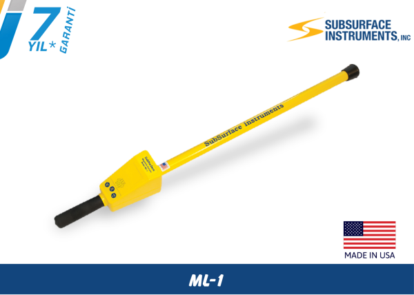 Subsurface ML-1 Vana, Menhol, Buşakle ve Rögar Kapağı Tespit Dedektörü (Manyetik Locator)