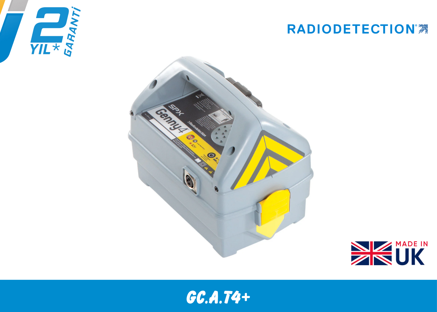 Radiodetectıon gC.A.T4+ Kablo ve Boru Tespit Dedektörü