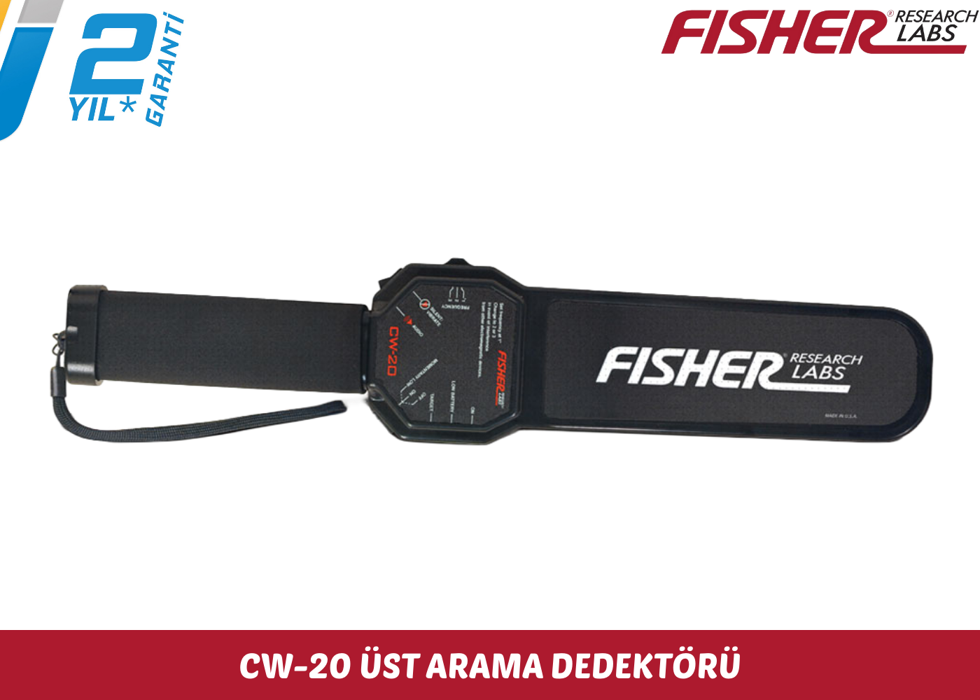 Fisher CW-20 Üst Arama Dedektörü