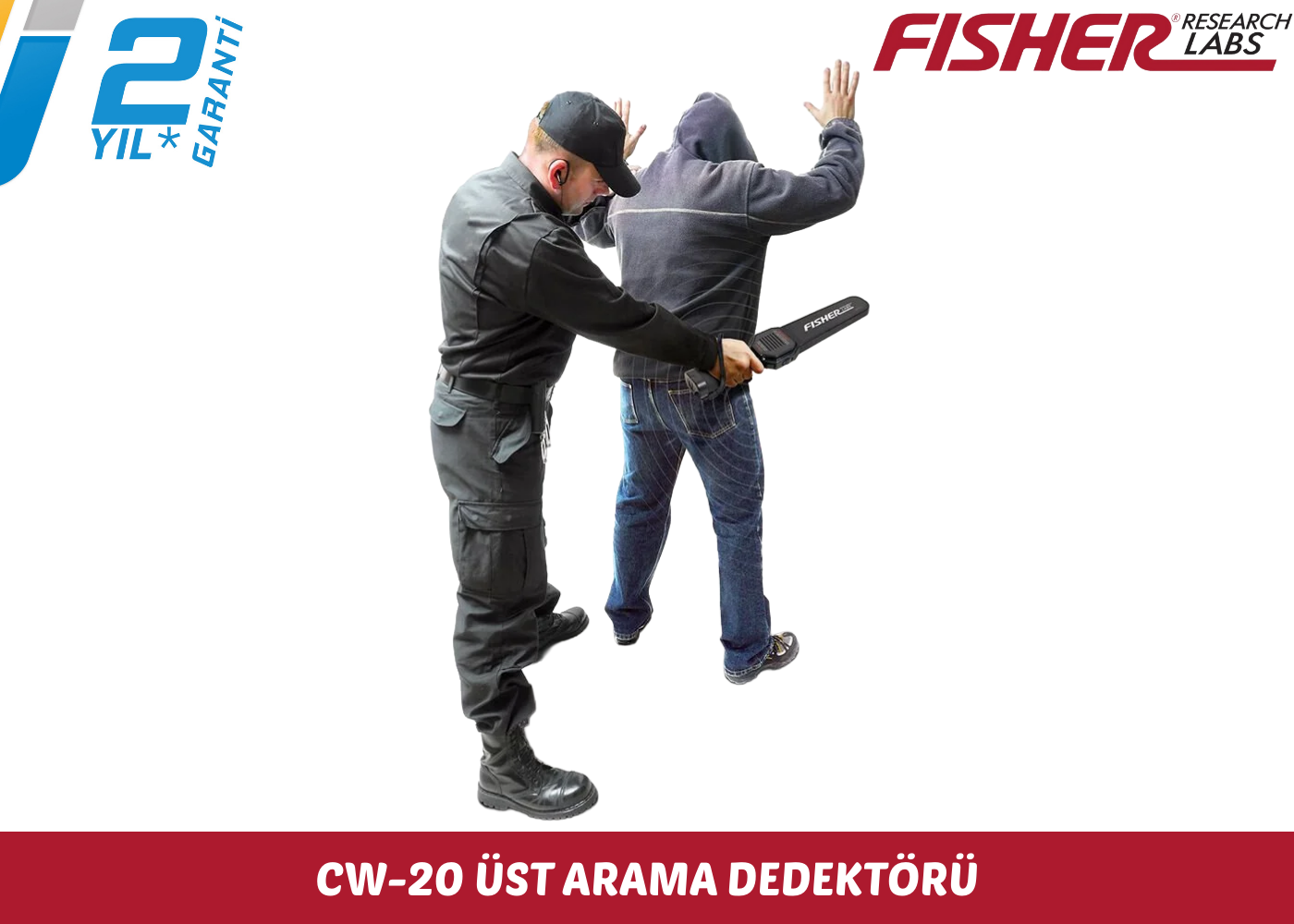 Fisher CW-20 Üst Arama Dedektörü