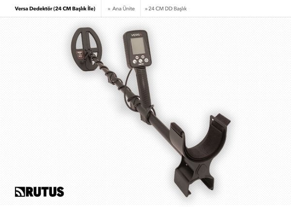 Rutus Versa Dedektör (24CM DD Başlık İle)