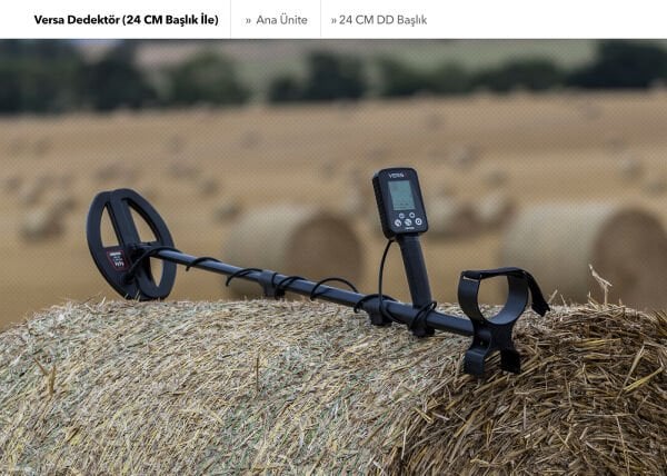 Rutus Versa Dedektör (24CM DD Başlık İle)