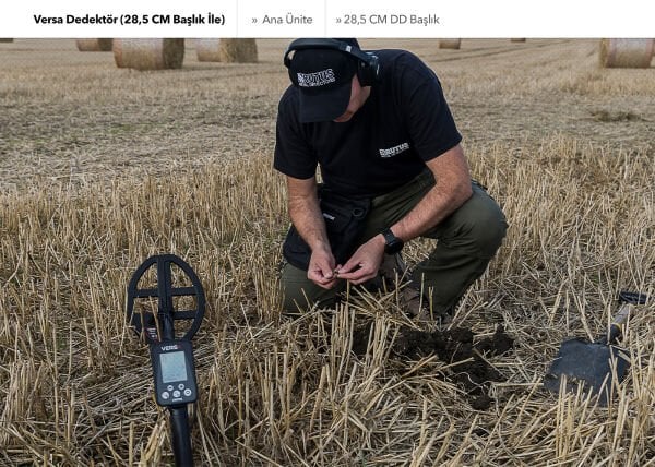 Rutus Versa Dedektör (28,5CM DD Başlık İle)