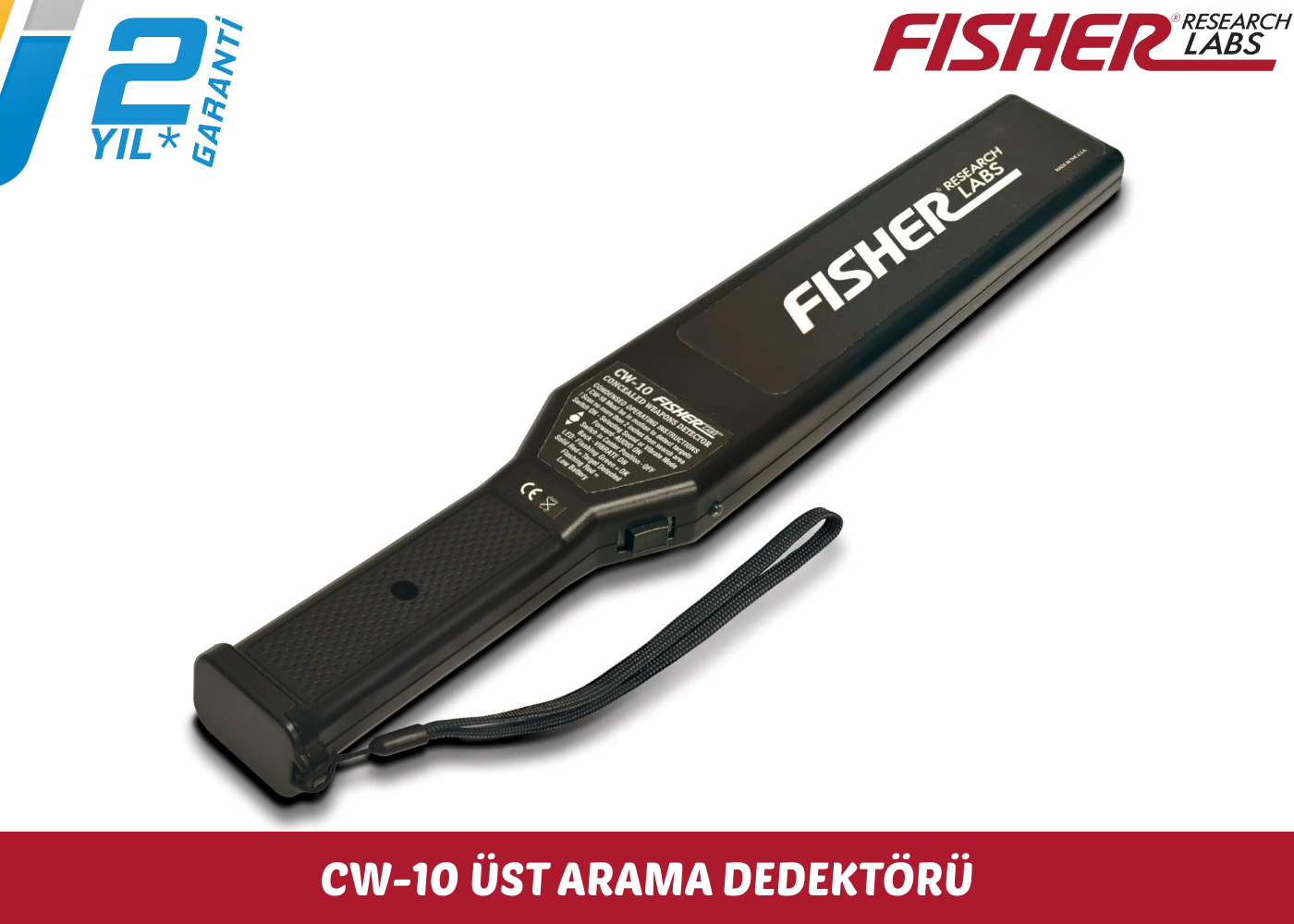 Fisher CW-10 Üst Arama Dedektörü