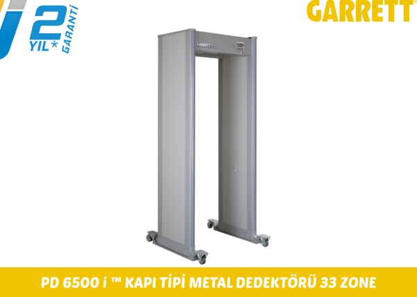 GARRETT PD-6500i Kapı Tipi Metal Dedektörü 33 Zone