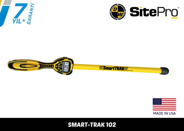 SitePRO SmartTRAK ST102 Vana, Menhol, Buşakle ve Rögar Kapağı Tespit Dedektörü (Manyetik Locator)