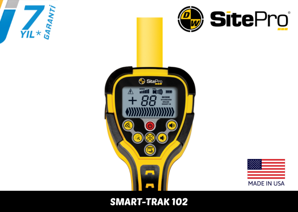 SitePRO SmartTRAK ST102 Vana, Menhol, Buşakle ve Rögar Kapağı Tespit Dedektörü (Manyetik Locator)