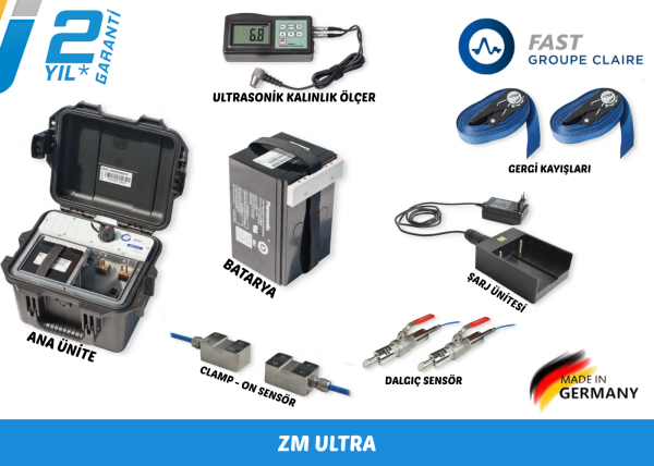 FAST ZM ULTRA UltraSonik DebiMetre Ölçüm Cihazı