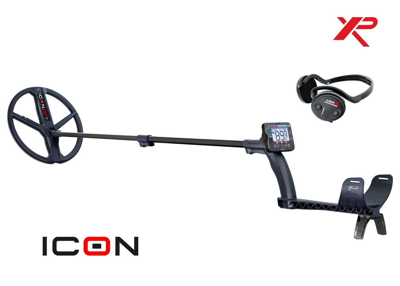 XP ICON Dedektör (WSA ST Kablosuz Kulaklık ve 28CM Başlık İle)