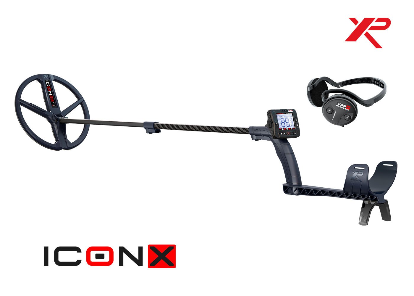 XP ICONX Dedektör (WSA ST Kablosuz Kulaklık ve 28CM Başlık İle)