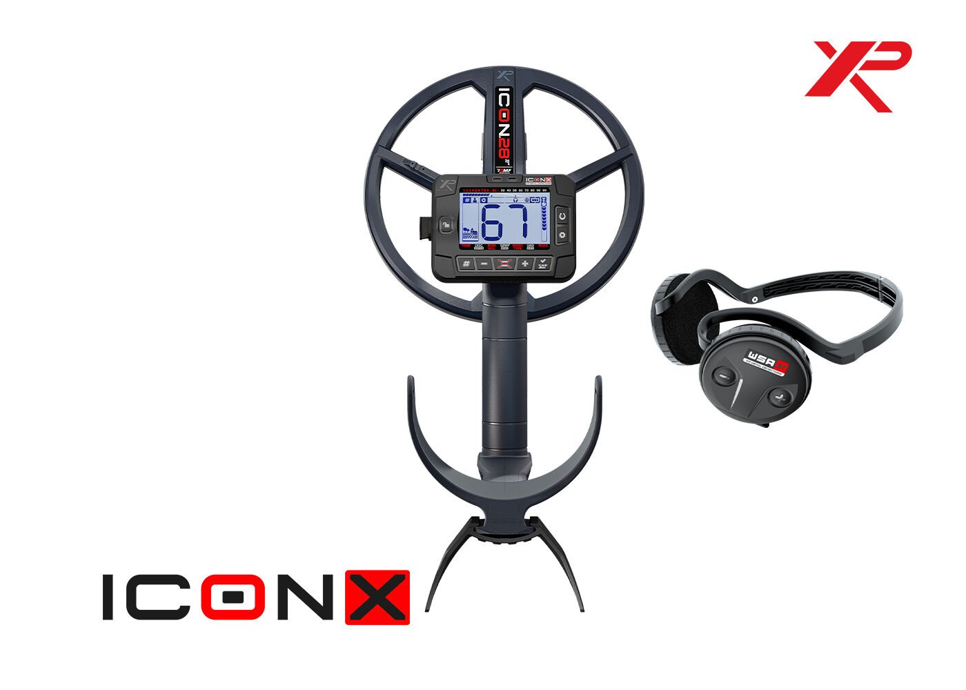XP ICONX Dedektör (WSA ST Kablosuz Kulaklık ve 28CM Başlık İle)